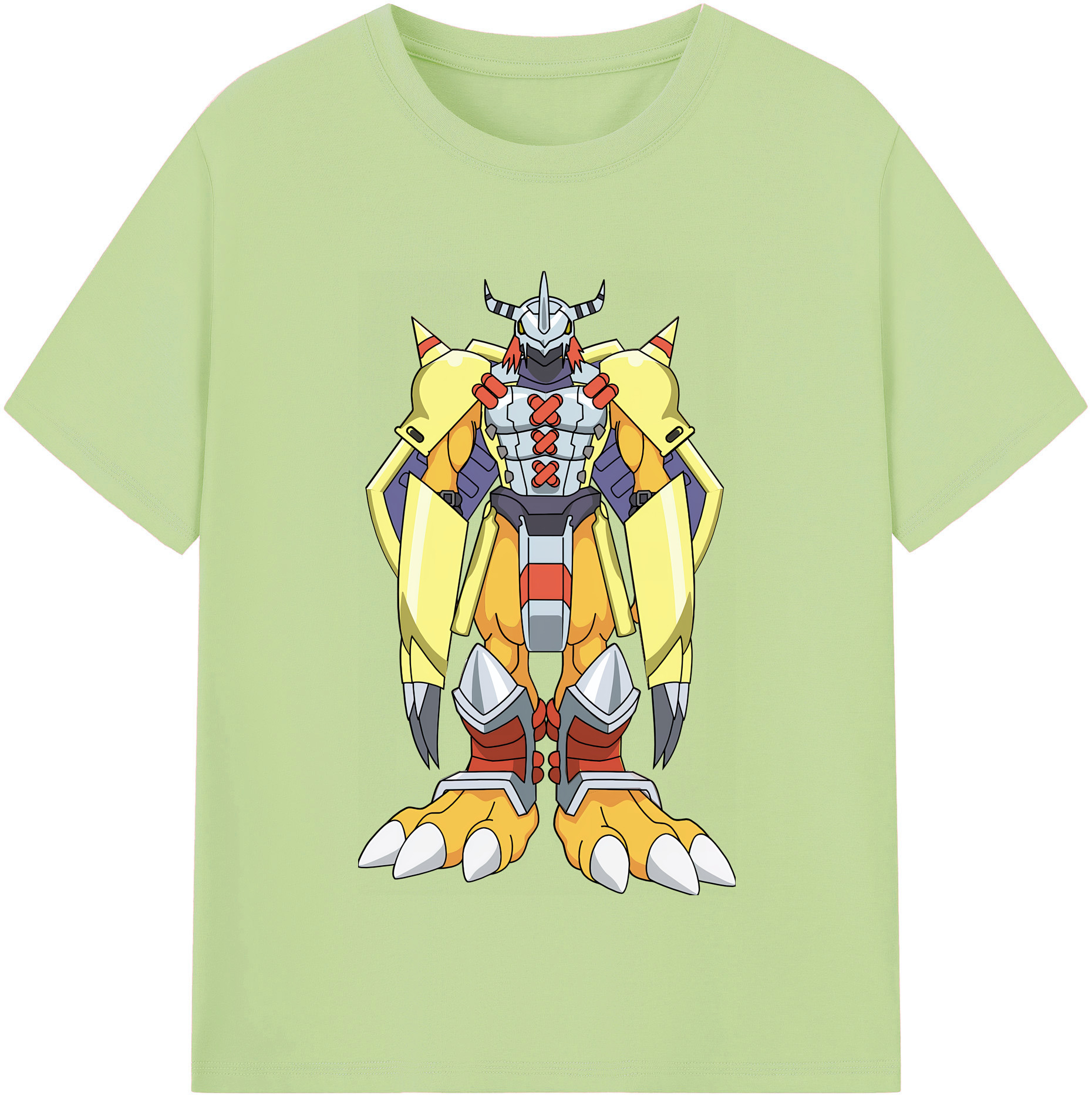 （画像用） Digimon デジタルモンスター/デジモン 綿100％半袖Tシャツ（フロントプリント）